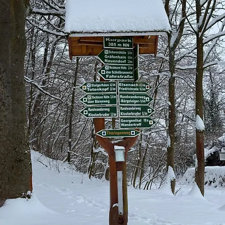 Moderne Am Thueringer Wald Perfekt Fuer Familien, Paare & Urlaub Mit Hund, Mit Sauna & Balkon Daire *